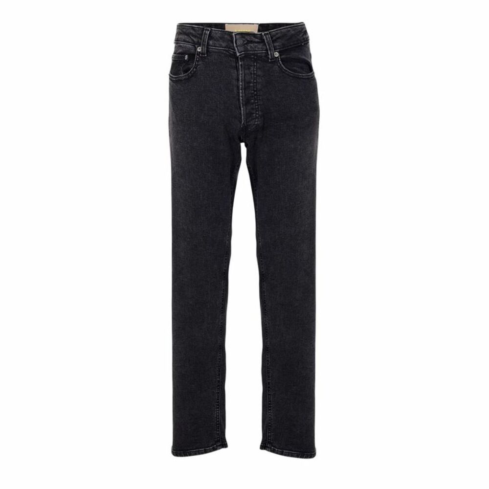 JJXX Mens Denim Straight Leg Jeans / Black Denim